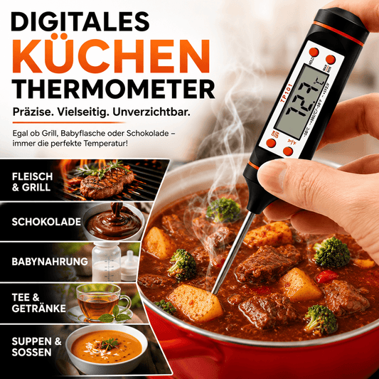 Digitales Thermometer für die Küche