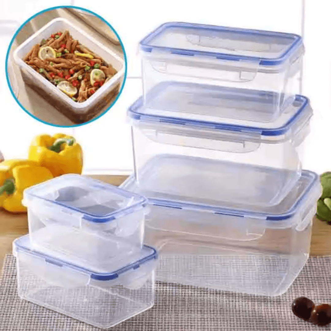 Luftdichte Frischhaltedose mit Deckel  für Kühlschrank & Mikrowelle