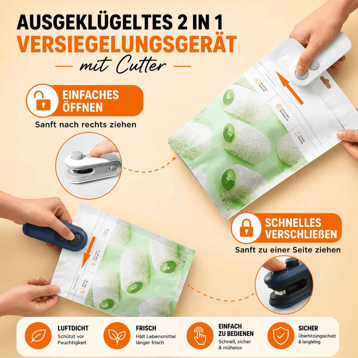 GENIRO BASI - hält Lebensmittel frisch, schützt Umwelt & Geldbeutel