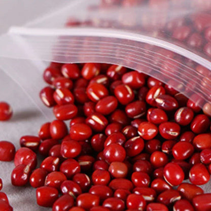 Wiederverschließbare Zip-Beutel für die Lebensmittelaufbewahrung